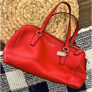 Red Coach Mini Purse